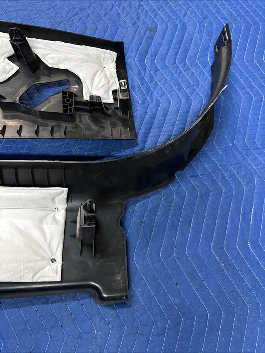 2019 FORD F250 PLATINUM REAR LEFT RIGHT PAIR C-PILLAR TRIM PANEL OEM ~SCRATCHES~