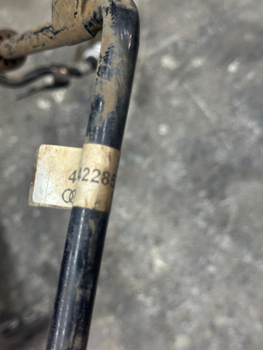 2014 AUDI R8 OEM RETURN PIPE W/ BRAKE VACUUM HOSE 420 611 936 G 420 422 857 T