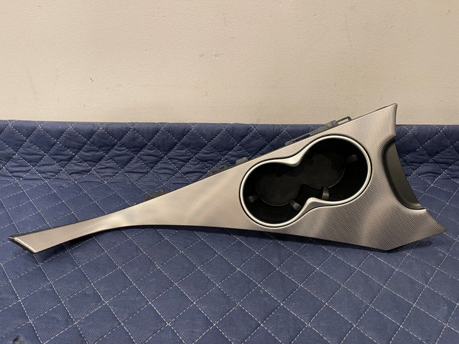 2017 INFINITI Q50 RED SPORT CENTER CONSOLE CUP HOLDER SURROUND TRIM OEM