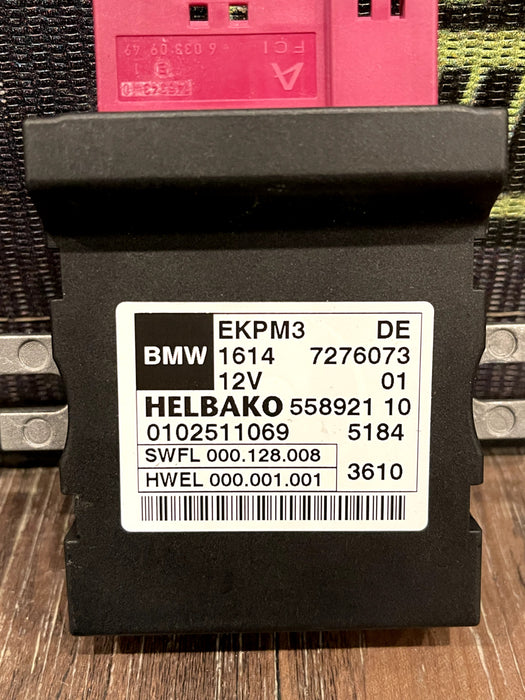 2011 BMW 550i F10 5 SERIES HELBAKO FUEL PUMP RELAY CONTROL MODULE OEM 558921 10
