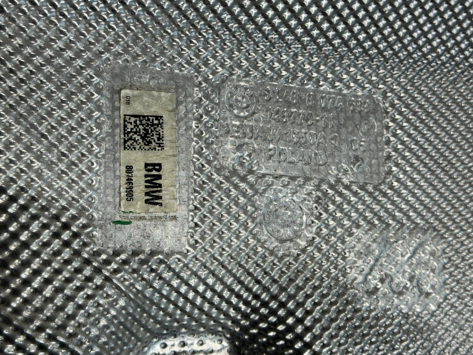2024 BMW M3 M4 G80 G82 REAR EXHAUST HEAT SHIELD COVER OEM 8074689 8K MILES