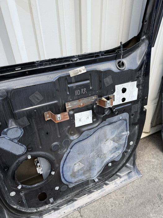 2017-2022 FORD F250 F350 F450 REAR RIGHT DOOR SHELL AGATE BLACK (UM) OEM