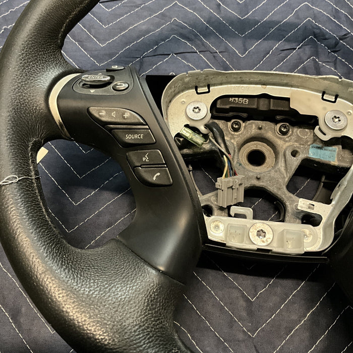 2013-2015 INFINITI JX35 QX60 STEERING WHEEL LEATHER