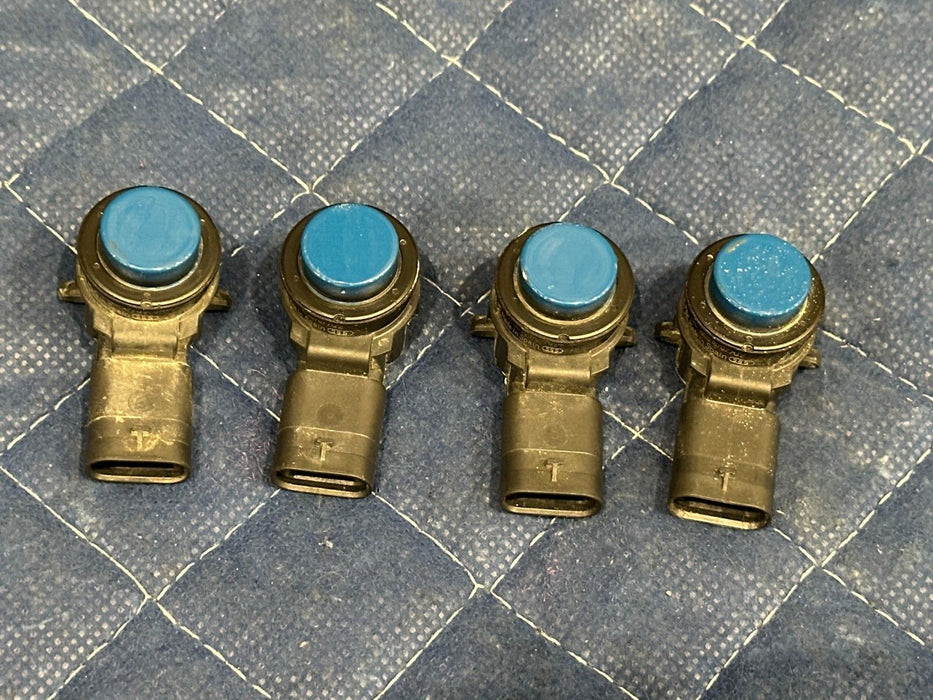 2015-2020 BMW M4 F82 REAR BUMPER PARKING SENSORS SET (4) OEM 7990758