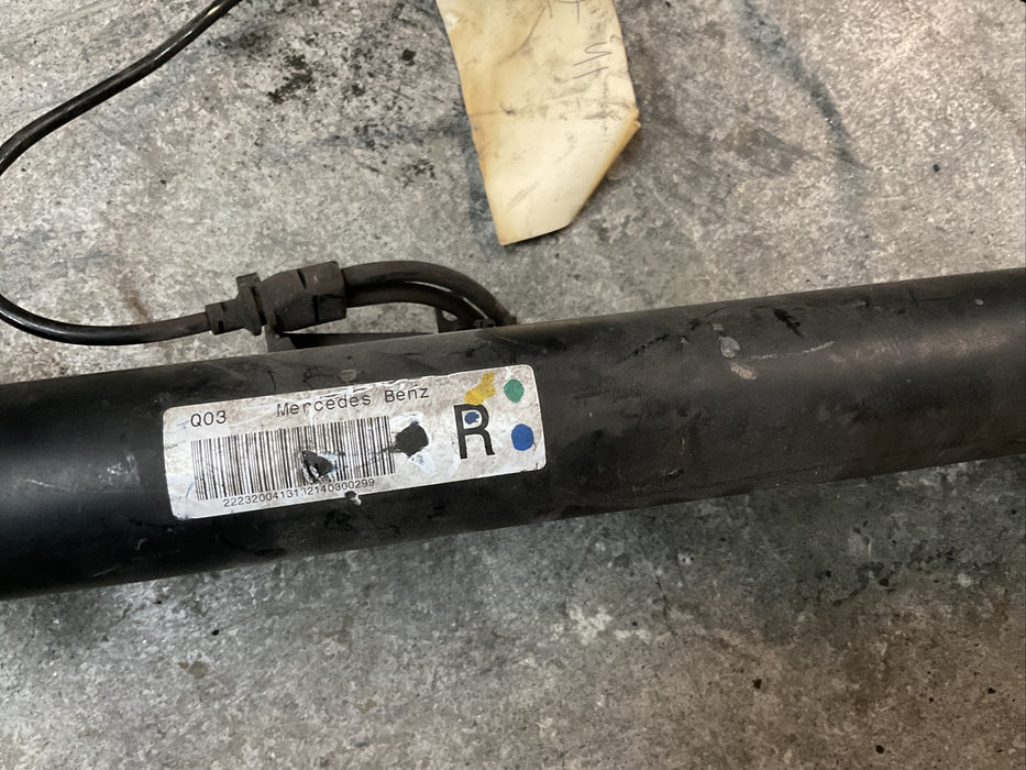 2014 MERCEDES S550 W222 REAR RIGHT AIR SUSPENSION SHOCK STRUT OEM