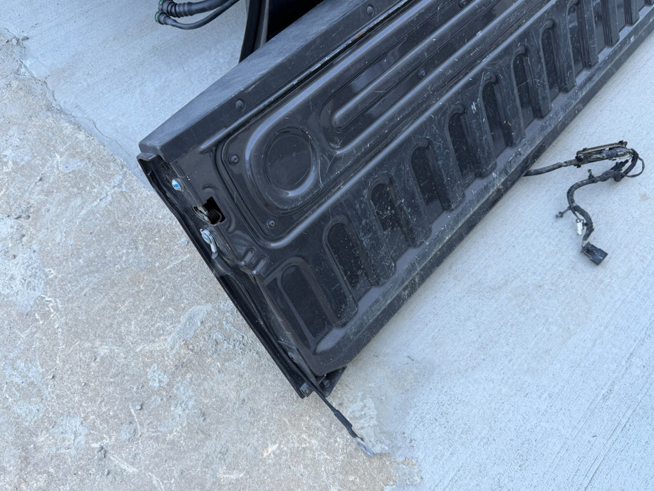2019-2024 RAM 2500 3500 LARAMIE TAILGATE COMPLETE W/ CAMERA GREY OEM