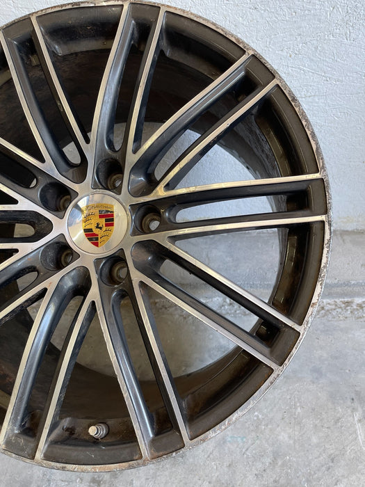 2017 Porsche 718 Boxster S 20X8.5 RIM 982601025F OEM *DAMAGE, BEND*