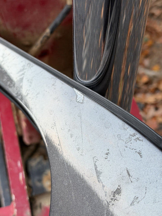 2019-2025 RAM 2500 3500 CREW CAB REAR LEFT DRIVER DOOR SHELL GREY OEM