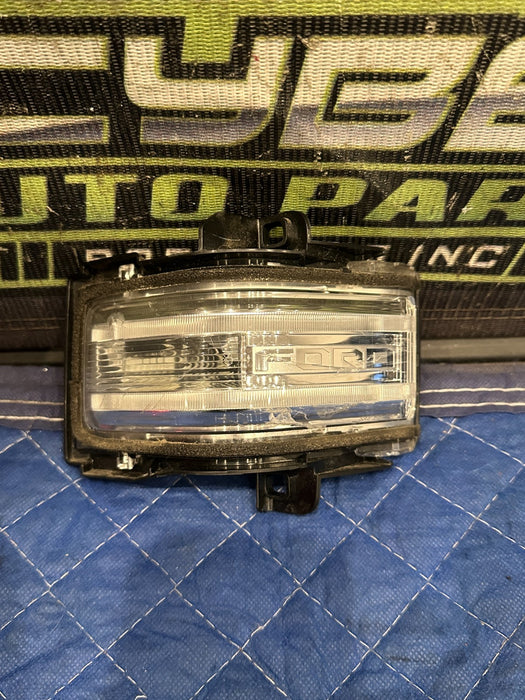2017-2019 FORD F250 F350 F450 LEFT LED MIRROR TURN SIGNAL OEM *FLAWS 5-7*