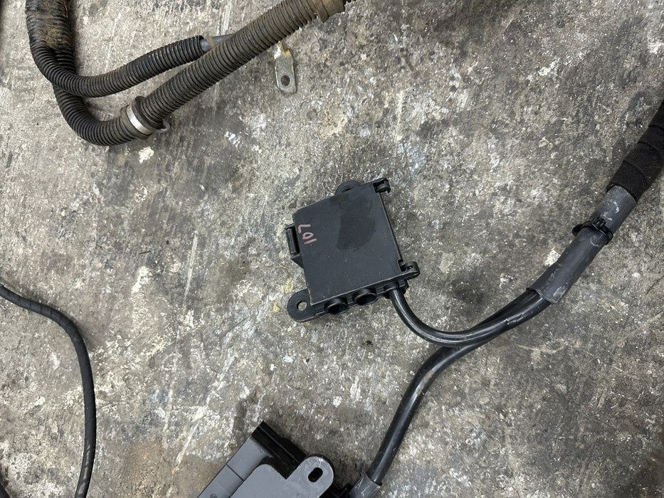 2014 AUDI R8 OEM POSITIVE CABLE & ALTERNATOR STARTER HARNESS 420971225 420971224