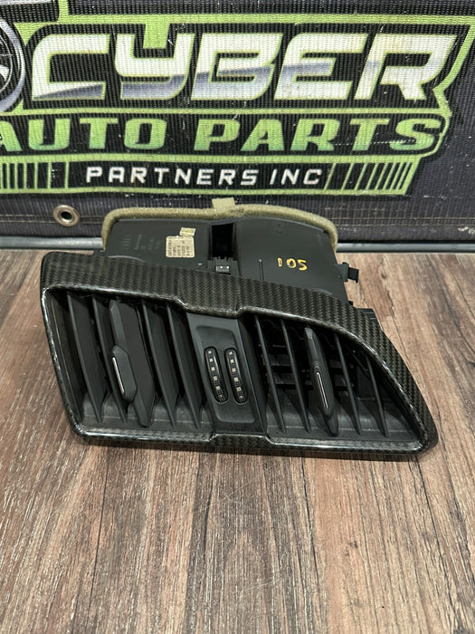 2021 AUDI R8 DASH DASHBOARD CARBON FIBER AIR VENT OEM *MINOR FLAWS #3/READ*