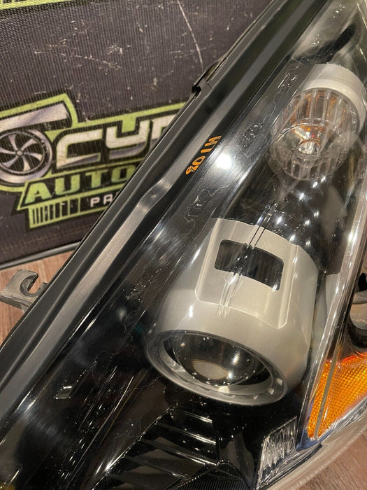 2018 NISSAN 370Z NISMO FRONT LEFT BLACK HOUSING HEADLIGHT OEM SLIGHT SUN DAMAGE