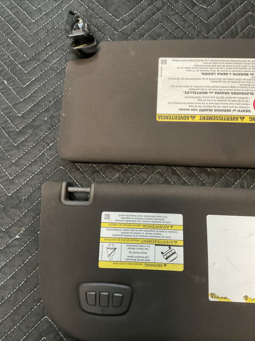 2017 2018 2019 FORD F250 F350 F450 KING RANCH SUN VISORS PAIR LEFT RIGHT OEM