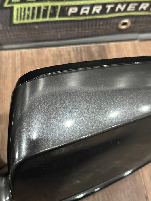 2011 BMW 550i F10 5 SERIES LEFT DOOR MIRROR GRAPHITE METALLIC (A90) *PAINT/READ