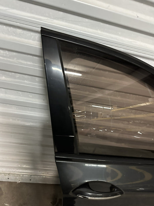 2011 BMW 550i F10 5 SERIES FRONT RIGHT DOOR GRAPHITE METALLIC (A90)MINOR SCUFFS~