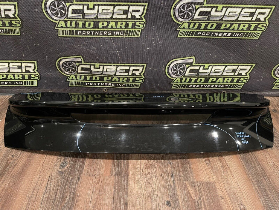 2015 NISSAN 370Z NISMO BLACK TRUNK SPOILER WING OEM *SCUFFS/SCRATCHES* (READ!)