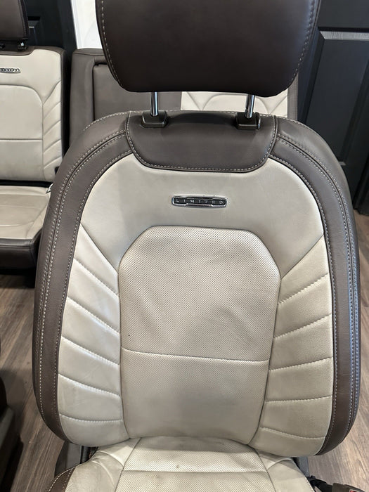 2017 2018 2019 FORD F250 F350 F450 LIMITED FRONT REAR SEATS CENTER CONSOLE OEM