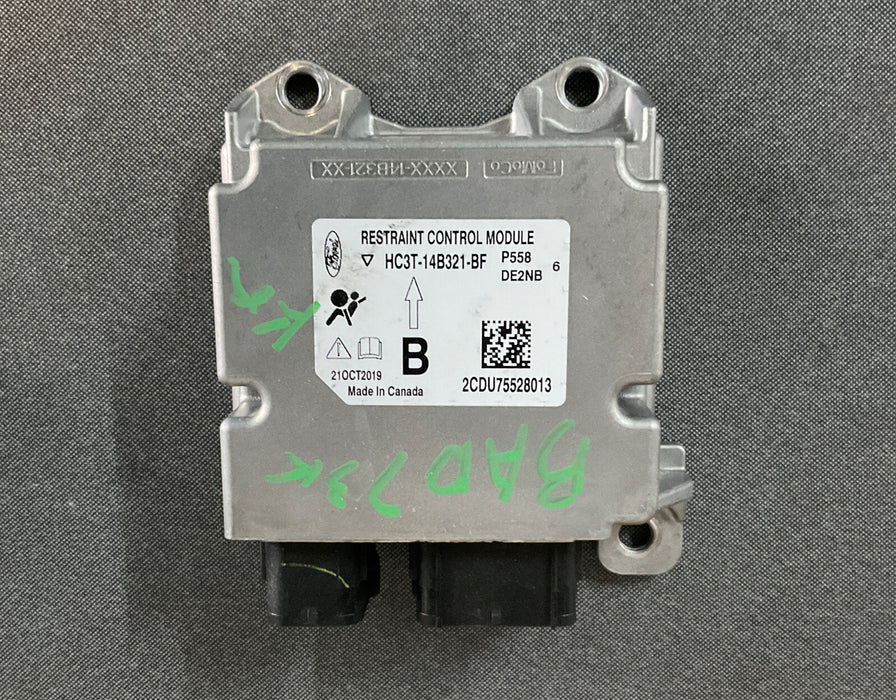 2019 FORD F250 KING RANCH CONTROL MODULE HC3T-14B321-BE OEM~FAULTED~