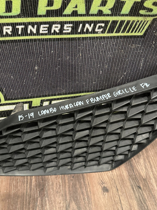 2015 LAMBORGHINI HURACAN LP610 FRONT LEFT BUMPER GRILLE OEM 4T0-807-681