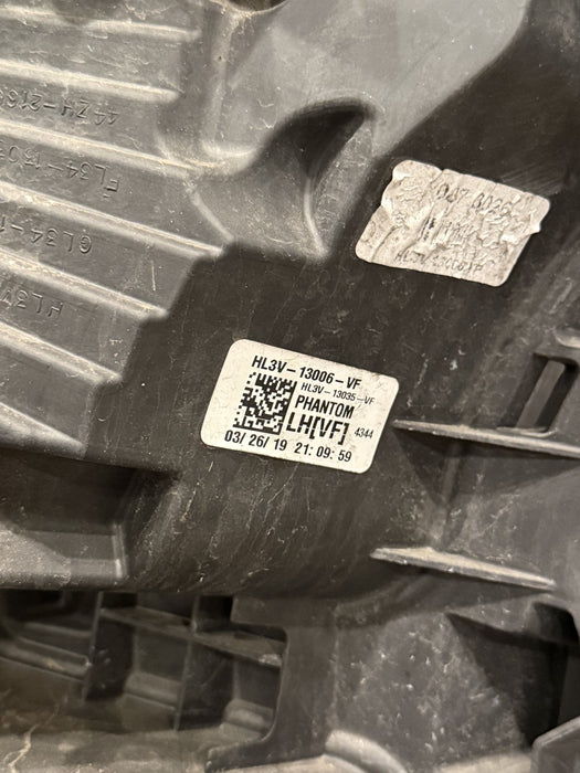 2019 FORD F150 RAPTOR DRIVER LEFT LED HEADLIGHT OEM