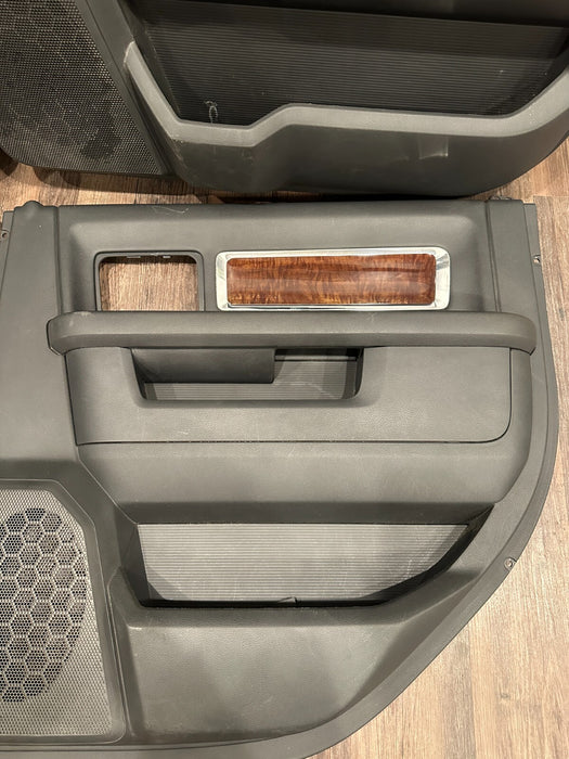 2012 DODGE RAM 3500 MEGA CAB FRONT REAR LEFT RIGHT DOOR PANEL SET OF 4 ~READ~