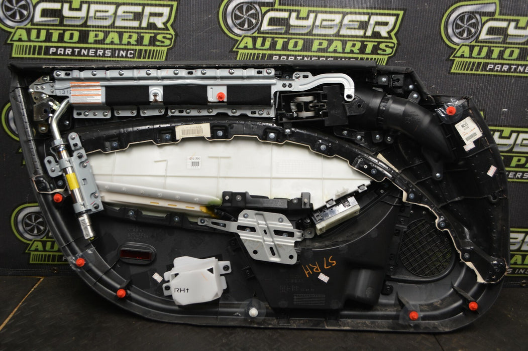 2014 NISSAN 370Z CONVERTIBLE PASSENGER DOOR PANEL W/ BAG OEM *DAMAGE*