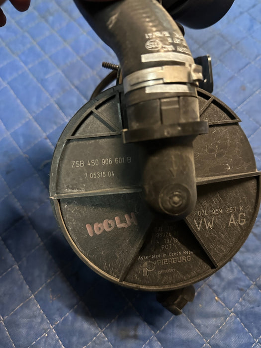 2018 AUDI R8 LEFT DRIVER SECONDARY AIR INJECTION PUMP OEM 4S0 906 601 B