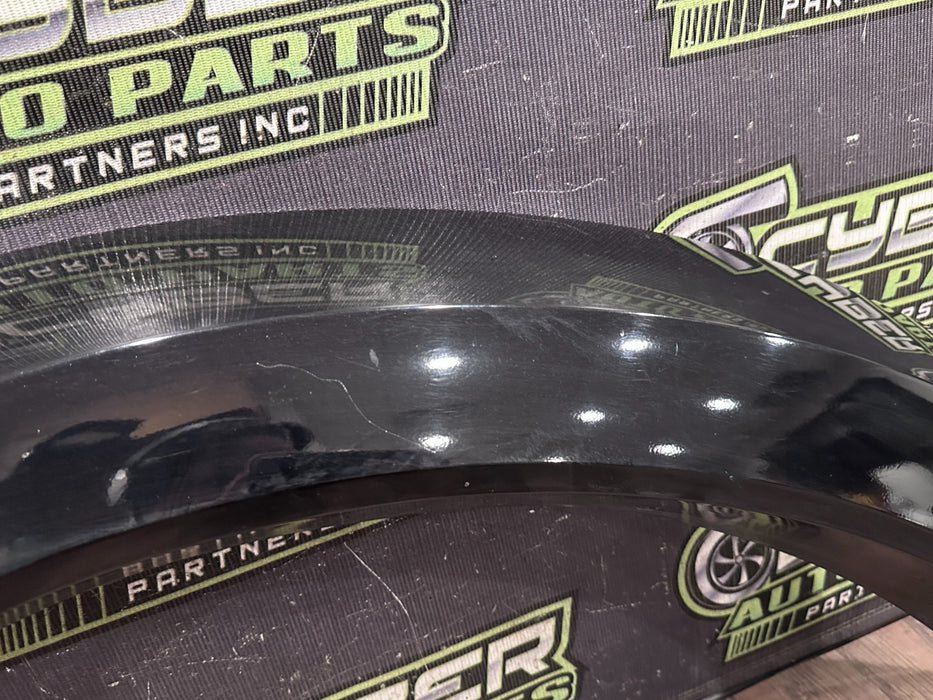 2020-22 FORD F450 DUALLY RIGHT FENDER FLARE AGATE BLACK (UM) OEM *FLAWS/READ*