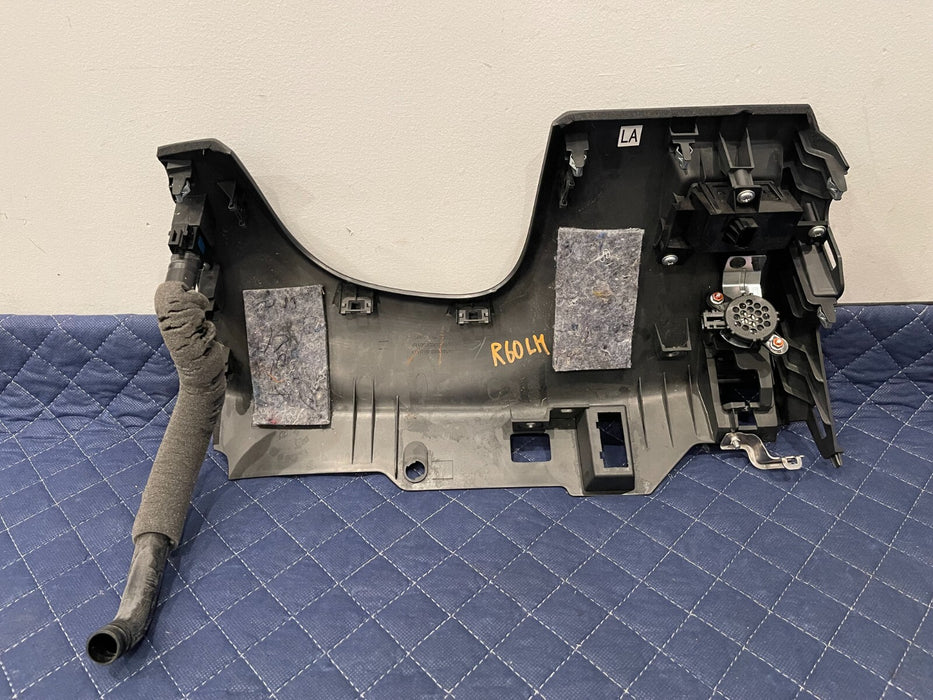 2017 INFINITI Q50 RED SPORT LOWER DRIVER LEFT KNEE PANEL TRIM W/ HOSE OEM