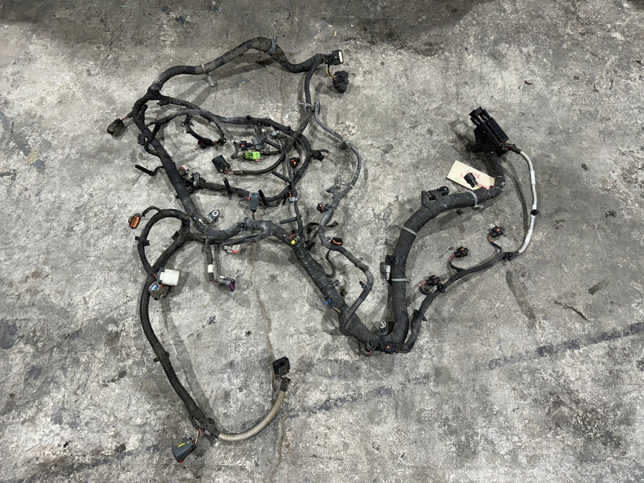 2017 NISSAN TITAN XD CUMMINS 5.0 ENGINE WIRING HARNESS OEM