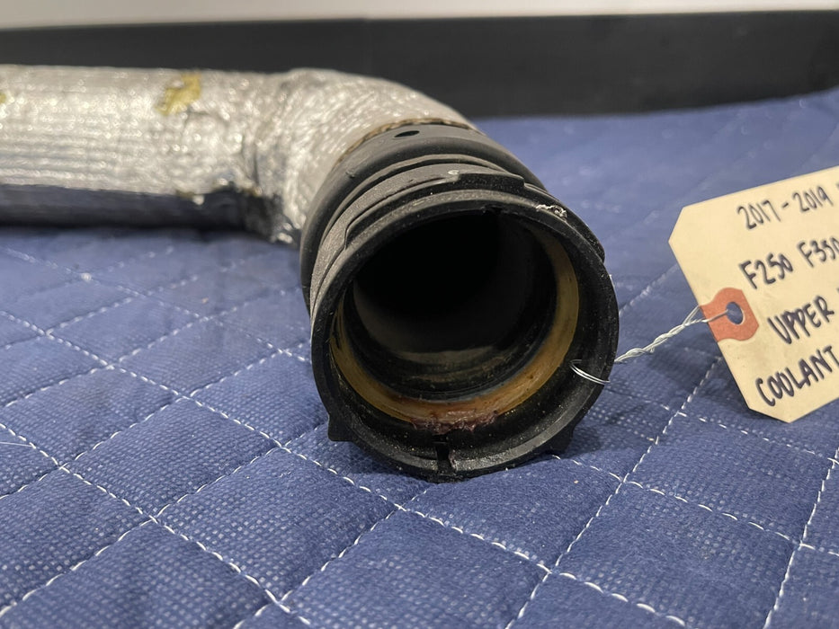 2017-2019 FORD F250 F350 F450 6.7L UPPER RADIATOR COOLANT HOSE PIPE OEM