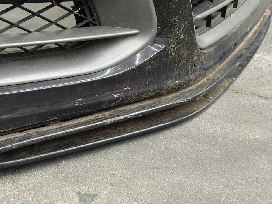 2014 2015 AUDI R8 PLUS FRONT BUMPER COMPLETE ASSEMBLY OEM GENUINE BLACK