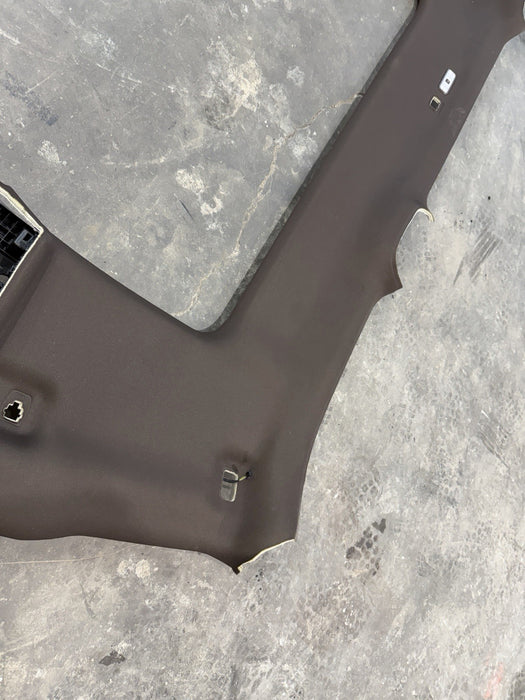 2017-2022 FORD F250 F350 F450 KING RANCH TWIN PANEL MOONROOF HEADLINER BROWN OEM