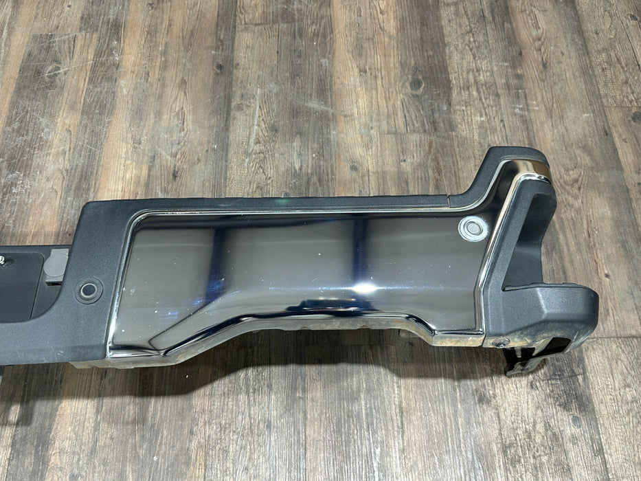 2023-2025 FORD F250 F350 F450 KING RANCH REAR CHROME BUMPER W SENSORS OEM *#9*