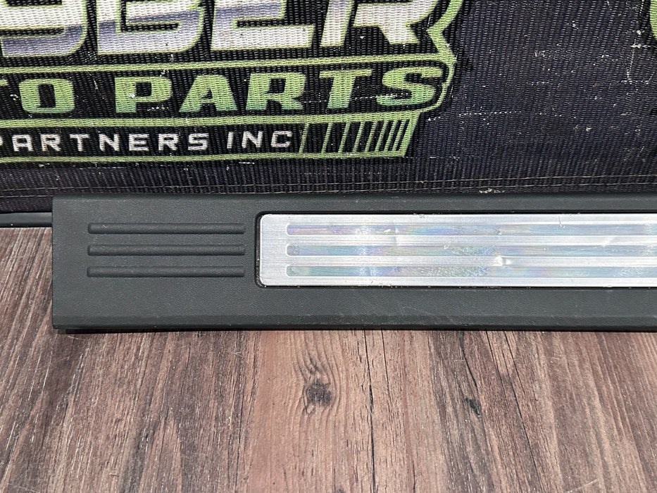 2017 NISSAN TITAN XD RESERVE REAR LEFT DOOR SILL KICK PLATE OEM *WEAR/DENT 5*