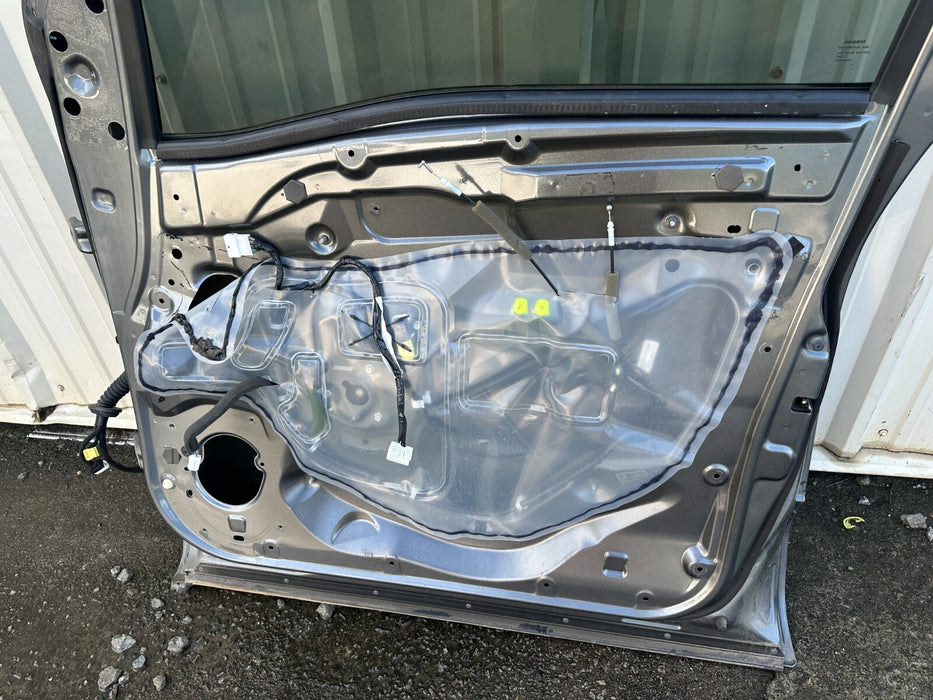 2016 Nissan Titan XD Crew Cab FRONT RIGHT DOOR SHELL GUN METALLIC (KAD) OEM