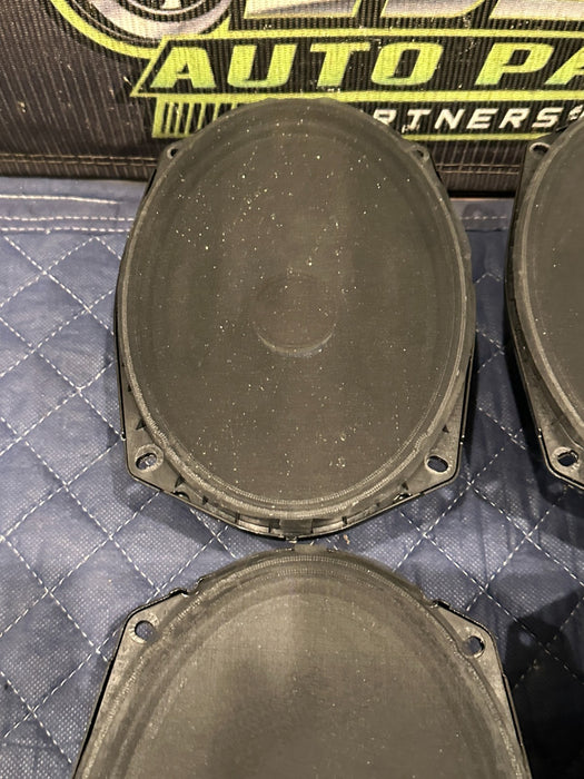 2024 DODGE RAM 3500 LARAMIE HARMAN KARDON FRONT REAR DOOR SPEAKER SET OEM