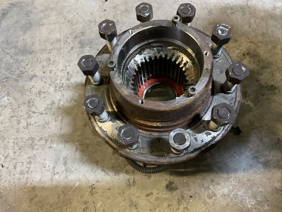 2017 2018 2019 FORD F450 LEFT WHEEL HUB ASSEMBLY OEM 114K MILES