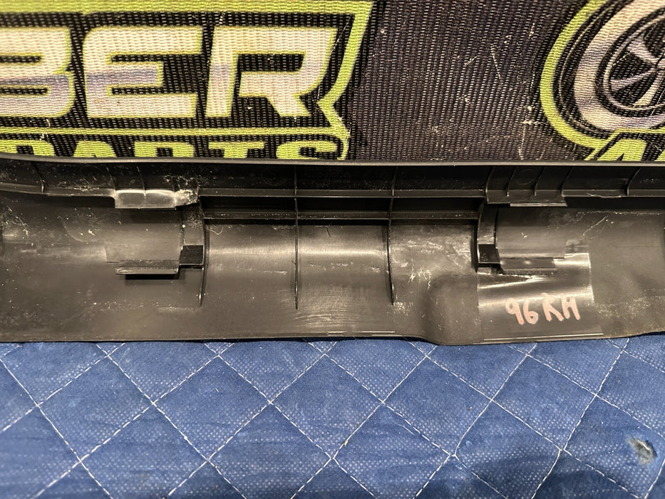 2010 NISSAN 370Z RIGHT PASSENGER DOOR SCUFF PLATE TRIM OEM 769B5 1EA0A ~WEAR~