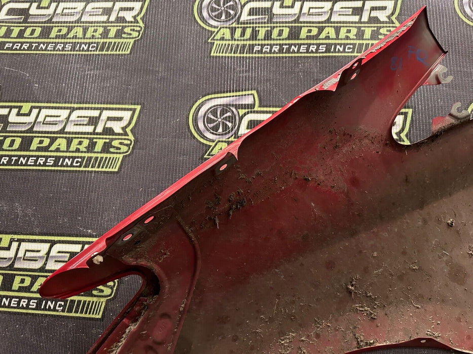 2014 TOYOTA PRUIS V FRONT PASSENGER RIGHT FENDER OEM *RESIDUE/PAINT CHIPS* (READ