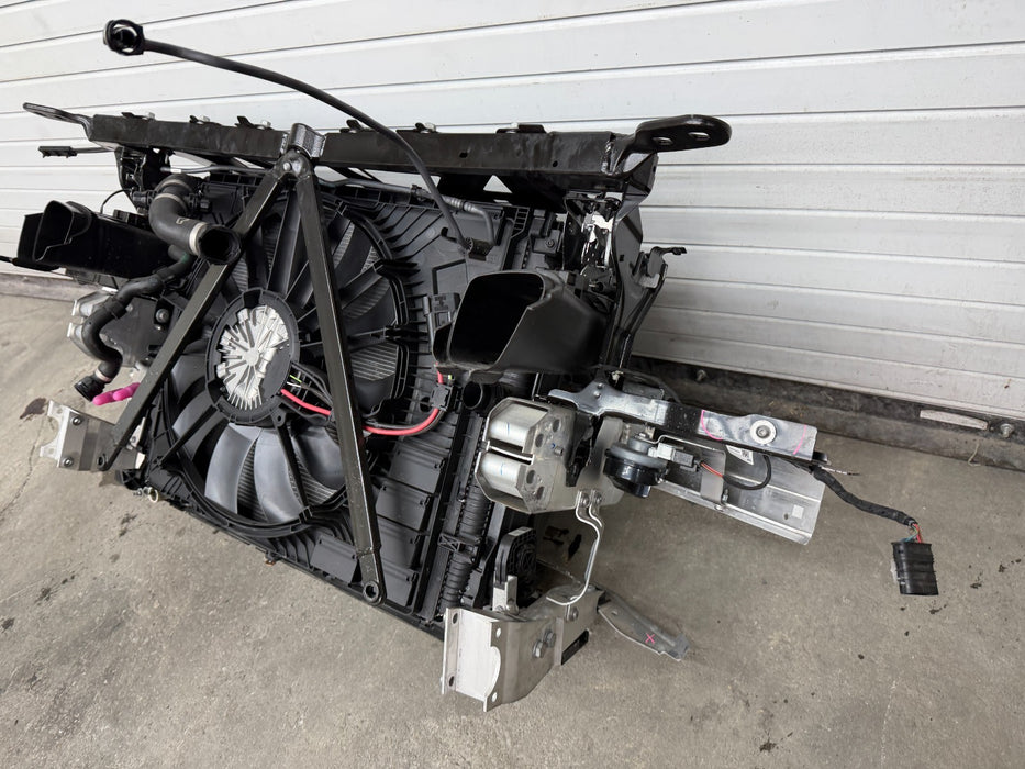 2024 BMW M3 G80 M4 G82 G8X FRONT RADIATOR SUPPORT COOLING ASSEMBLY CONDENSOR OEM