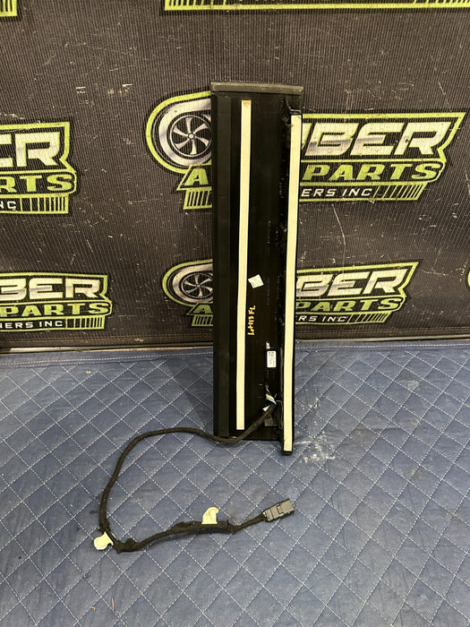 2019 FORD F150 3.5L RAPTOR FRONT LEFT GLOSS BLACK DOOR B PILLAR OEM *RESIDUE 3-5