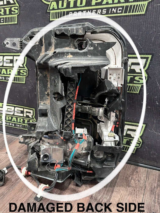 2023-24 FORD F250 F350 F450 PASSENGER RIGHT LED HEADLIGHT OEM *DAMAGED/READ*