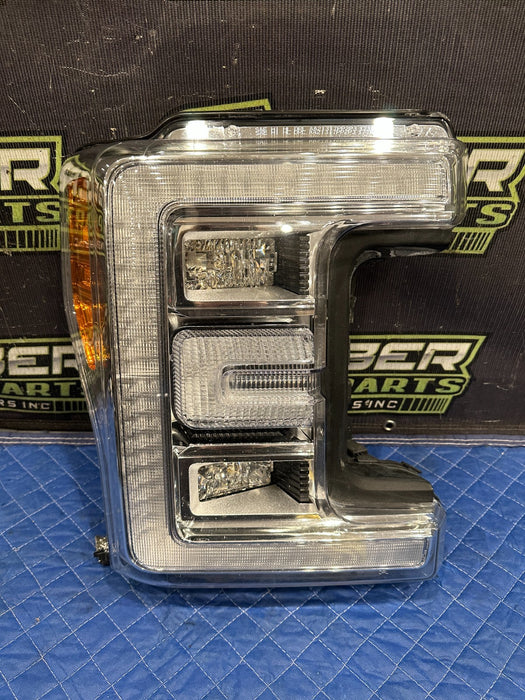 2017-2019 FORD F250 F350 F450 LEFT RIGHT LED HEADLIGHT PAIR OEM *MINT CONDITION*