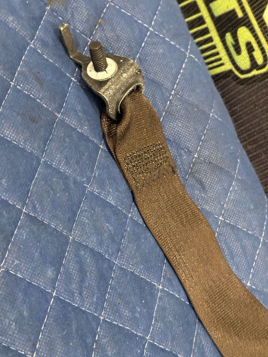 2017-2020 FORD F250 F350 F450 LIMITED BROWN REAR RIGHT PASSENGER SEATBELT OEM