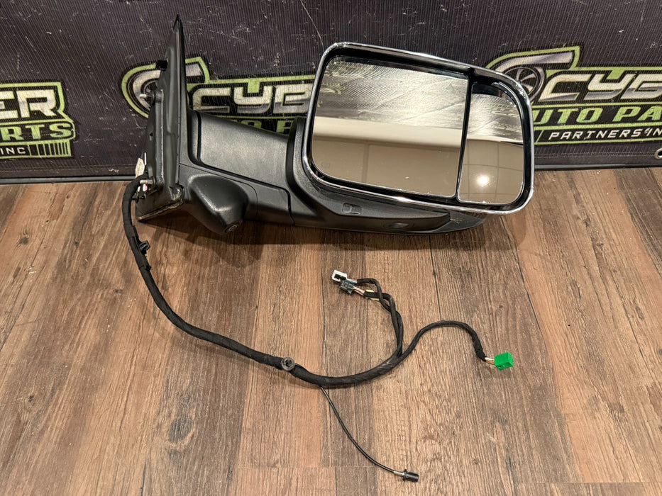 2022 DODGE RAM 2500 RIGHT MIRROR W CHROME CAP AND CAMERA OEM