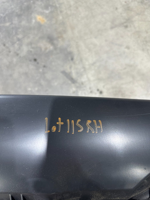 2014 PORSCHE 911 TURBO S 991 RIGHT QUARTER PANEL INTAKE DUCT OEM