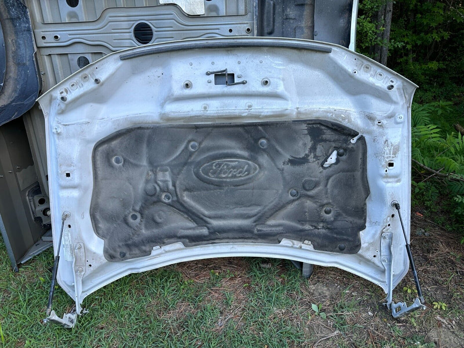 2017-2022 FORD F250 F350 F450 HOOD PANEL METALLIC WHITE (UG) DAMAGE* PICKUP ONLY