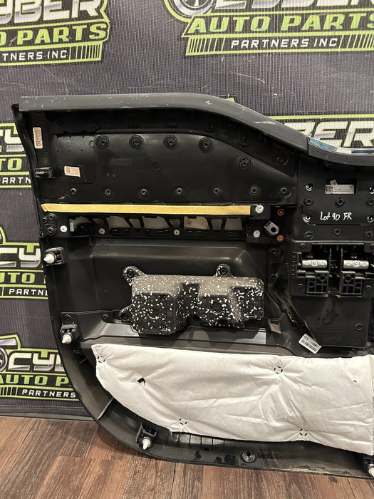 2017-2019 FORD 350 F450 PLATINUM FRONT PASSENGER RIGHT DOOR PANEL OEM *WEAR 5-9*