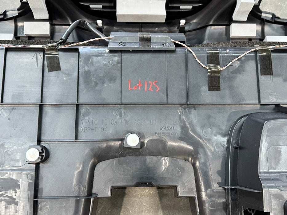 2013 NISSAN 370Z CONVERTIBLE REAR PARCEL PANEL OEM 79910 1ET0A